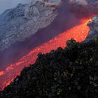 La lava dell'Etna