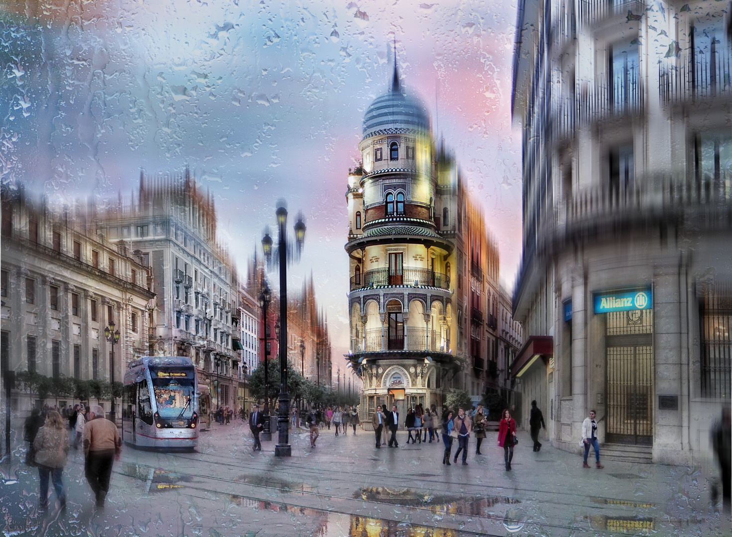 La lluvia en Sevilla