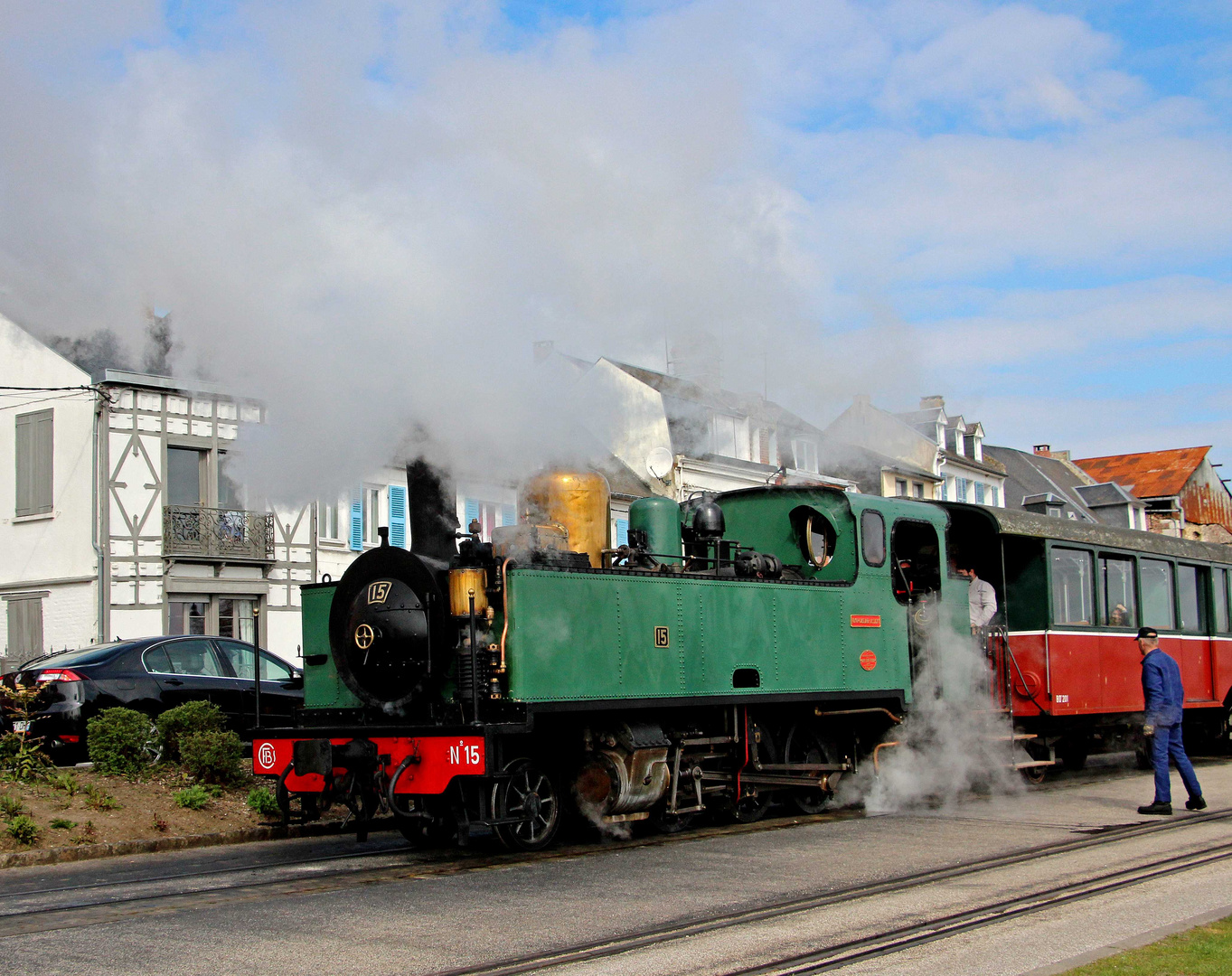 La locomotive verte