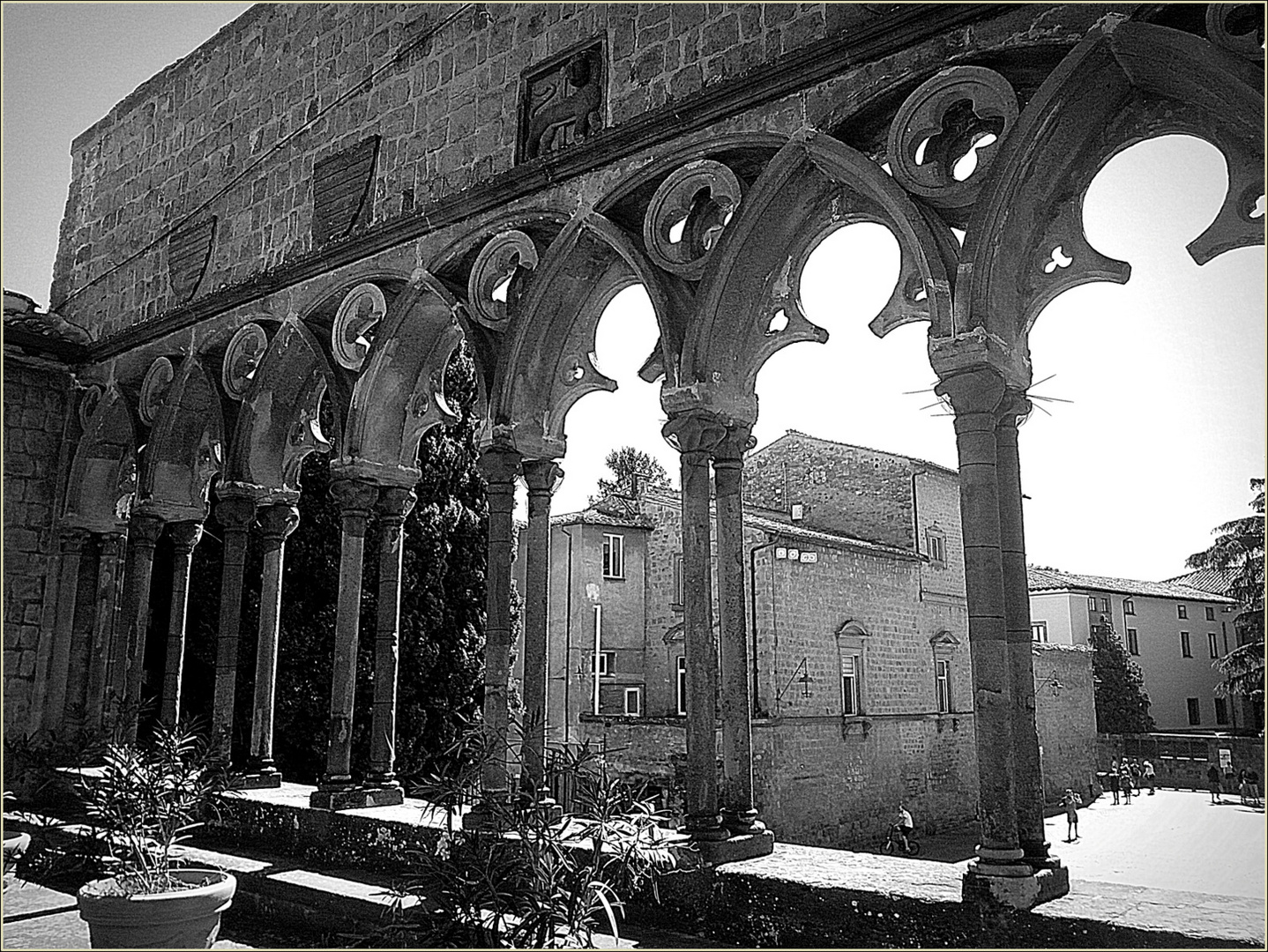 La loggia dei papi a VIterbo!....