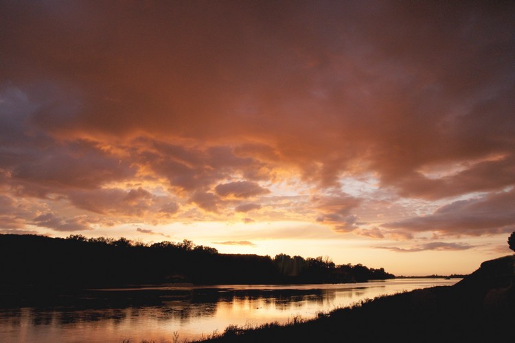 La Loire au couchant