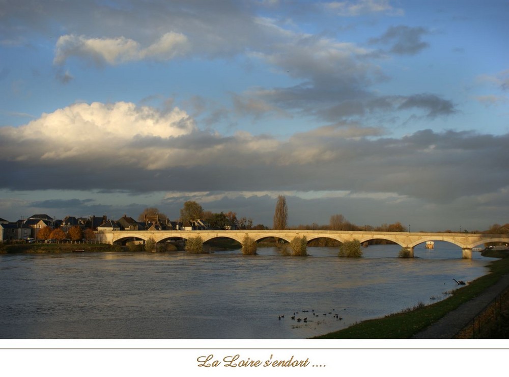 La Loire s'endort ...