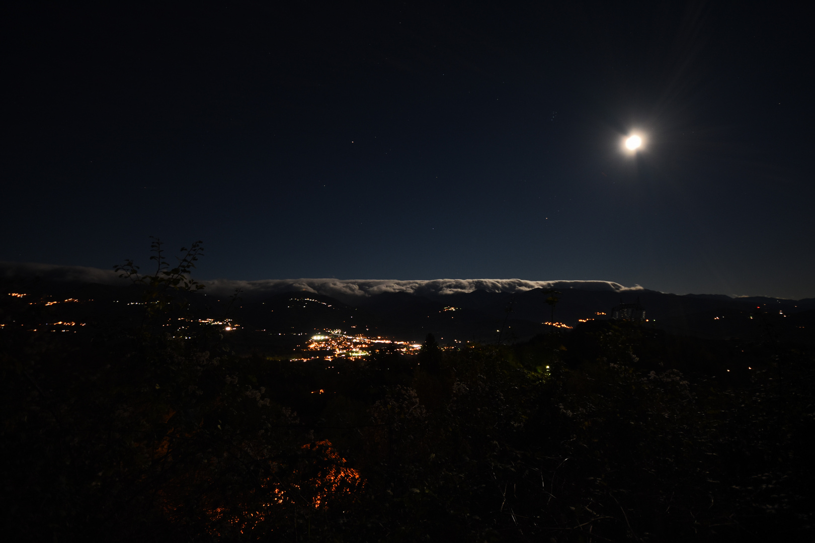 la luce della notte