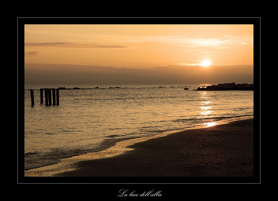 La luce dell'alba