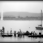 La luminosité du lac Léman....