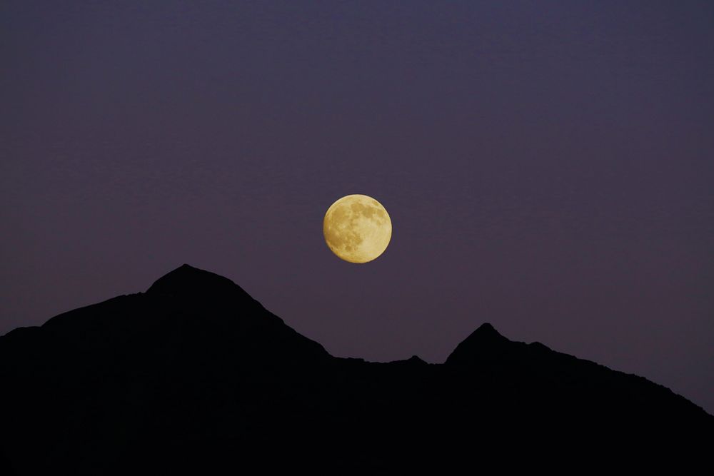 la luna a Ollomont