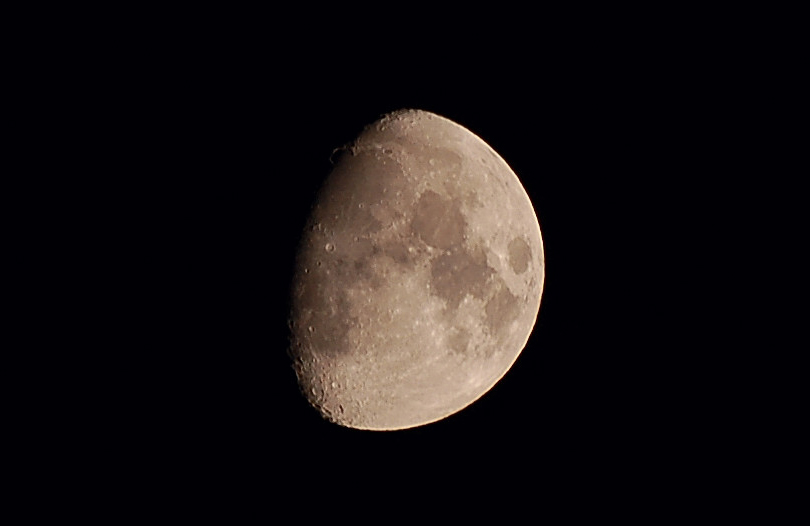 La luna dal mio terrazzo