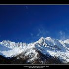 La luna e la neve