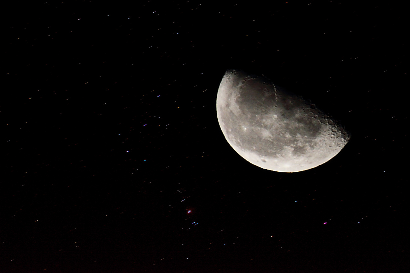 La Luna e le stelle