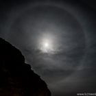 la luna - Mond mit Halo