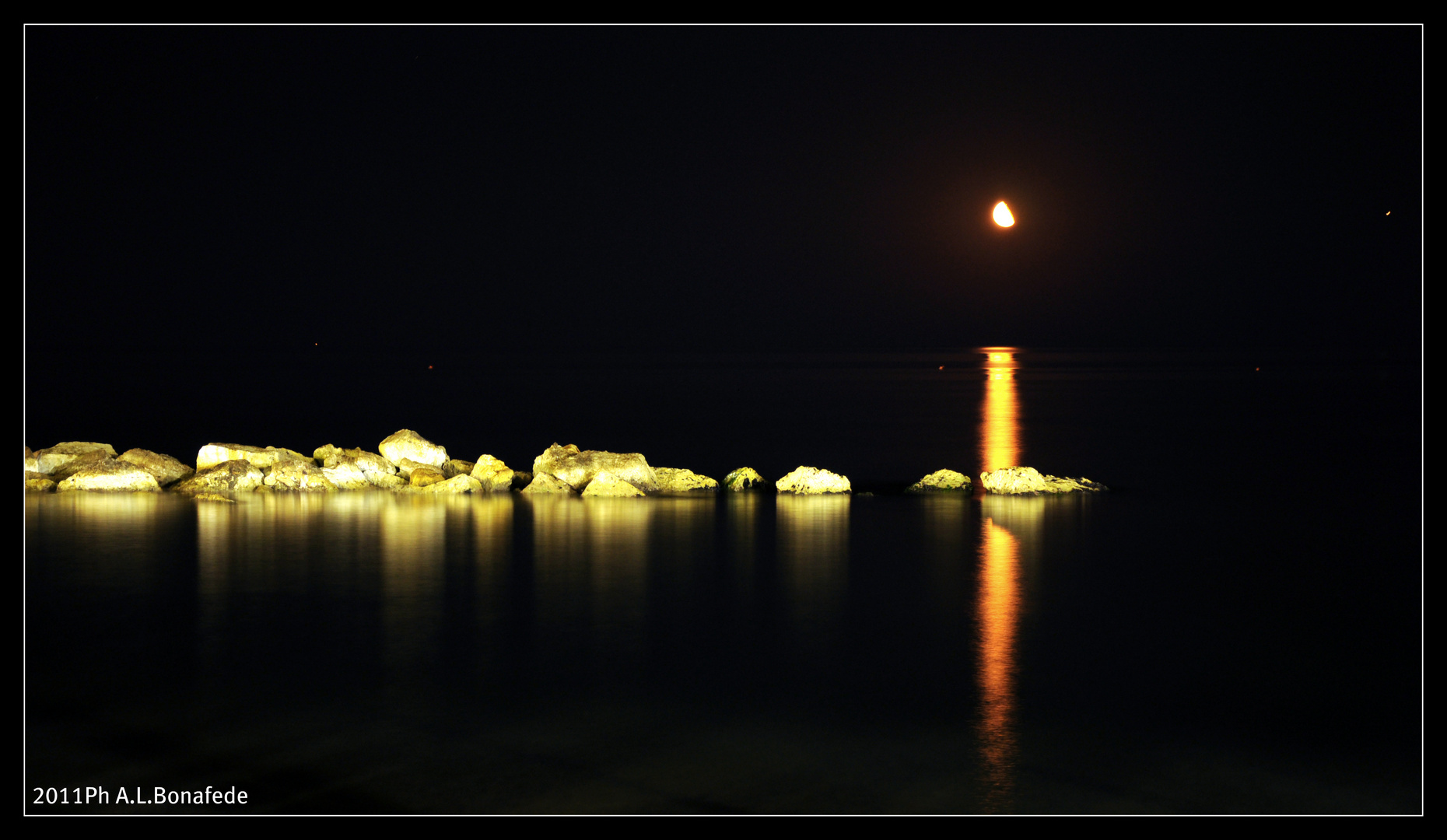 La luna non scalda...illumina