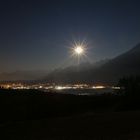 la luna sopra Belluno