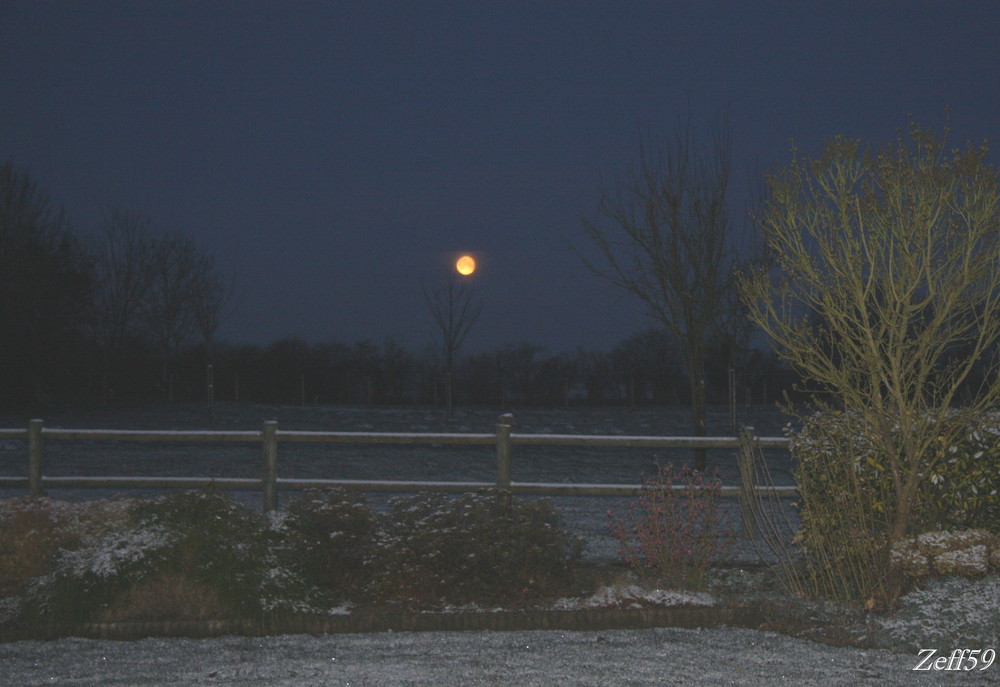 La lune!