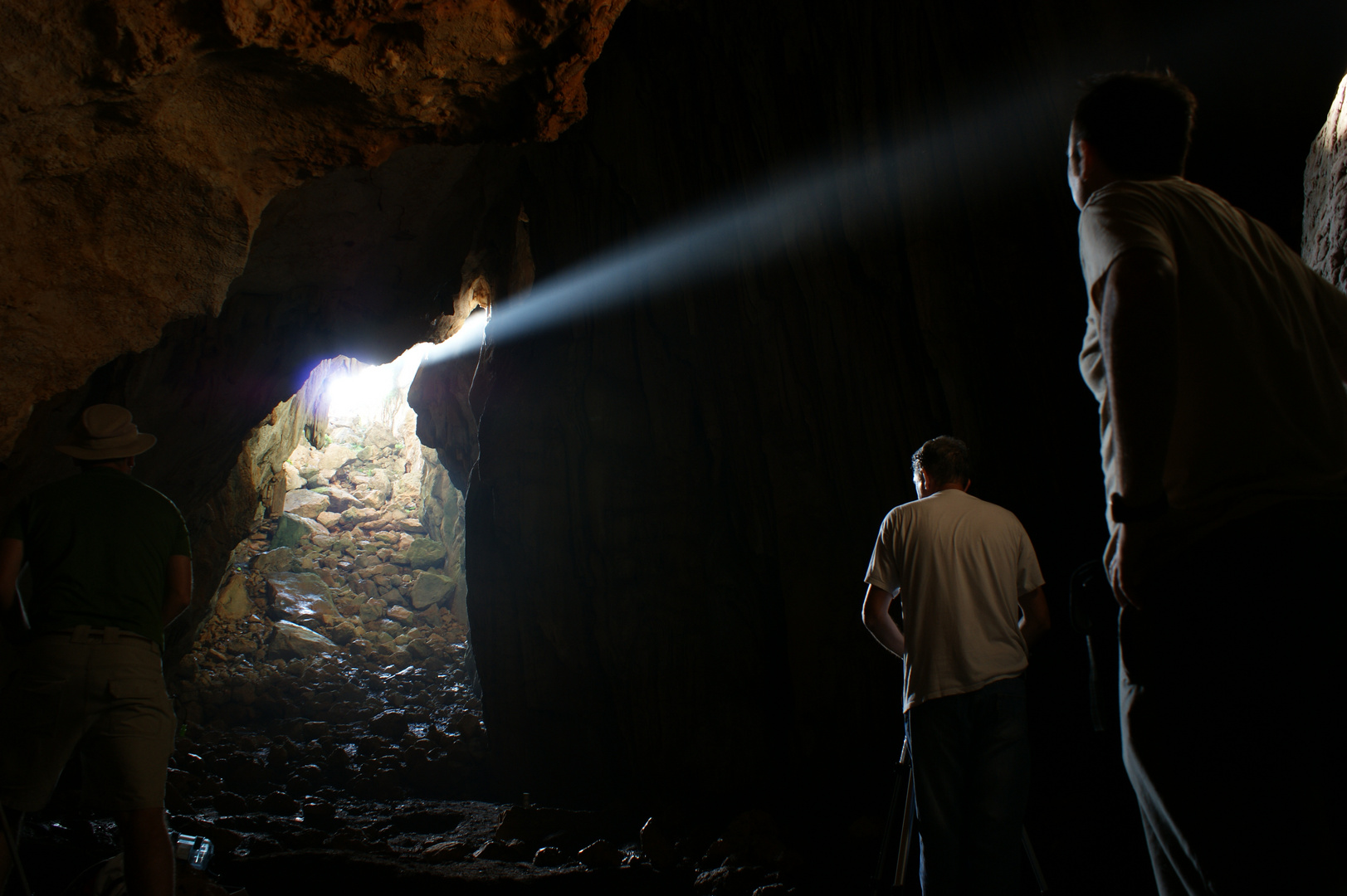 La luz de la Cueva Bolumini