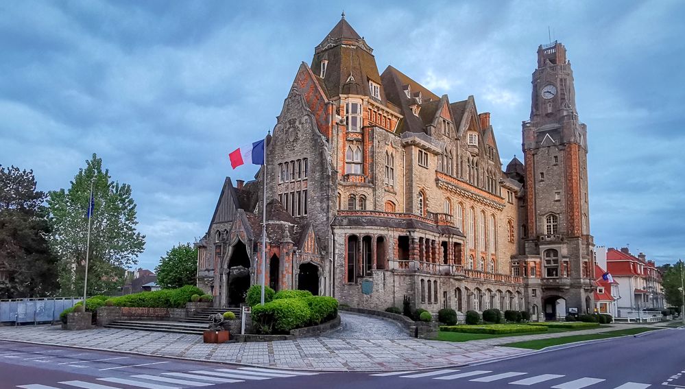 La mairie du Touquet Foto & Bild europe, france, normandie Bilder auf