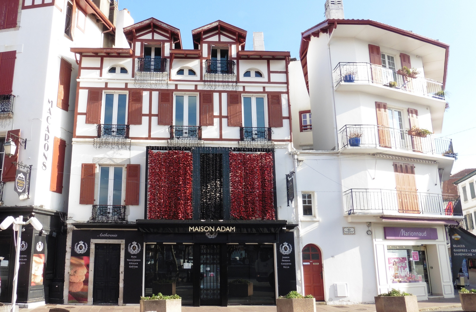 La maison Adam à Saint Jean-de-Luz