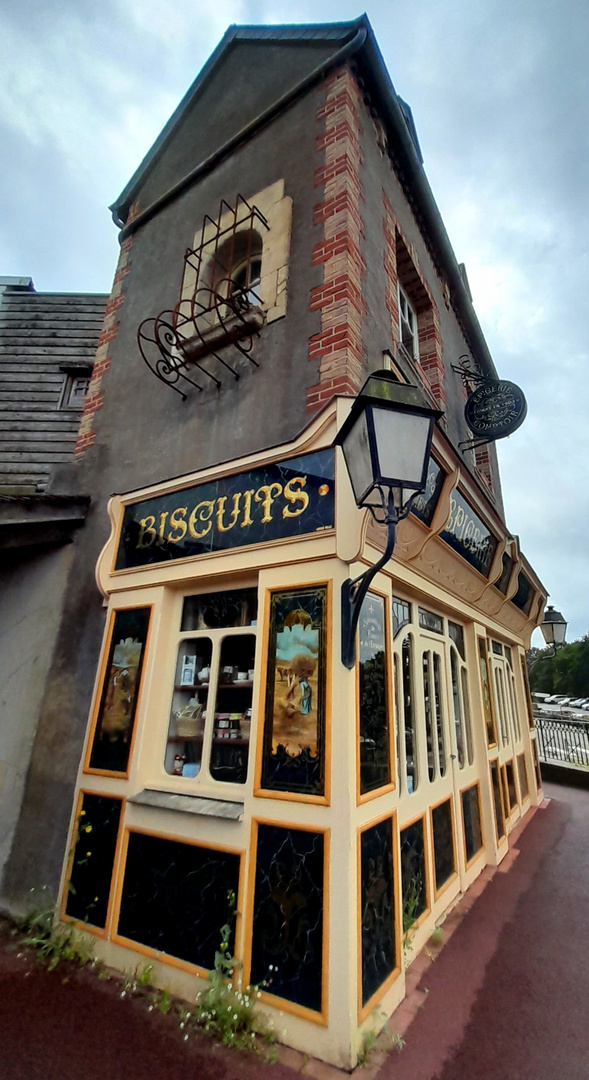 La maison aux biscuits.