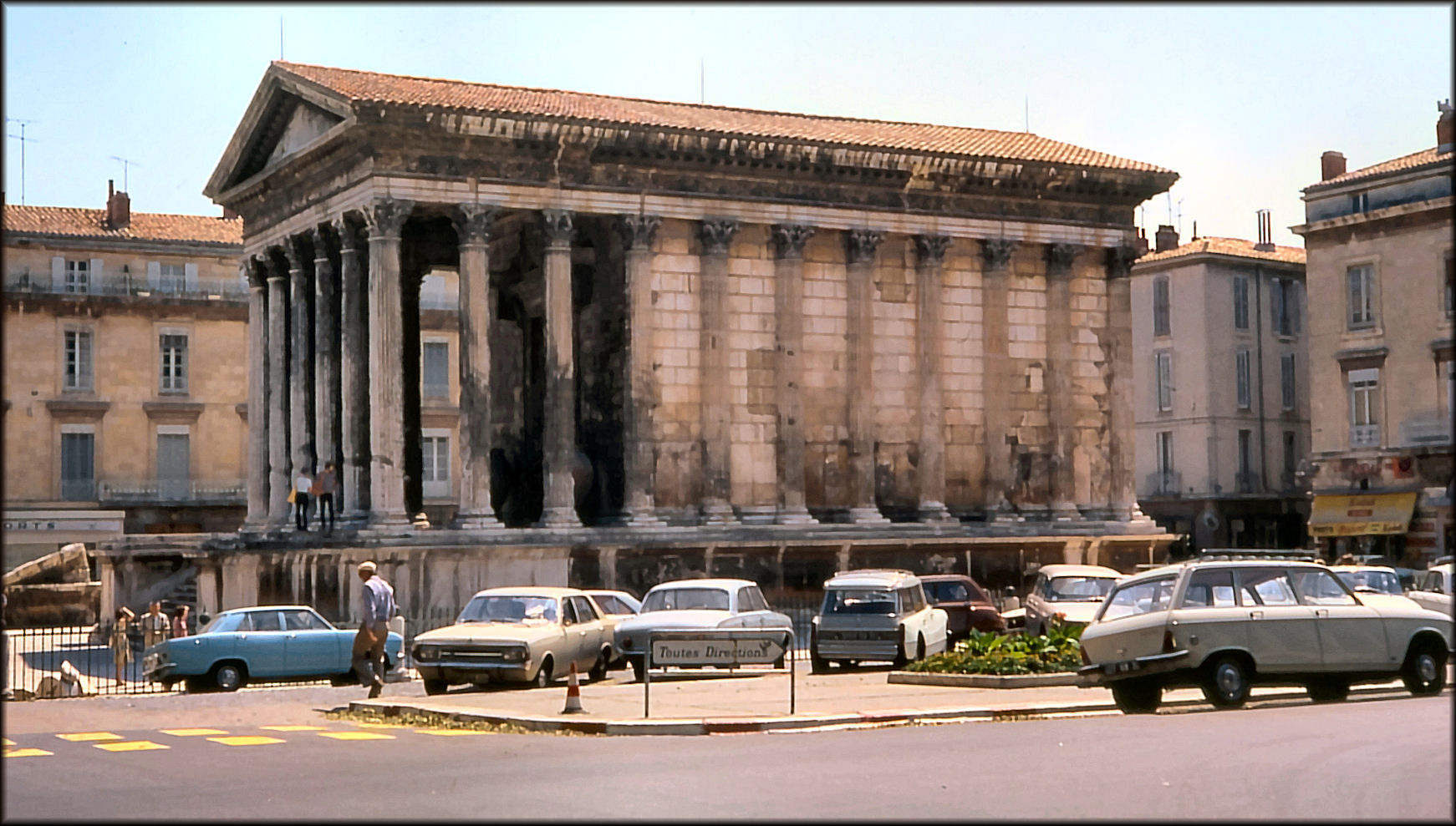 La maison carrée de Nîmes Foto % Immagini| france, world, architektur