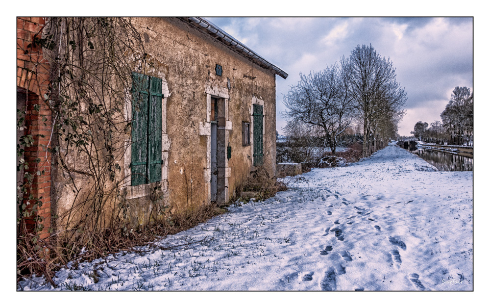 La maison d'éclusier