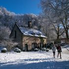 La maison du meunier en hiver