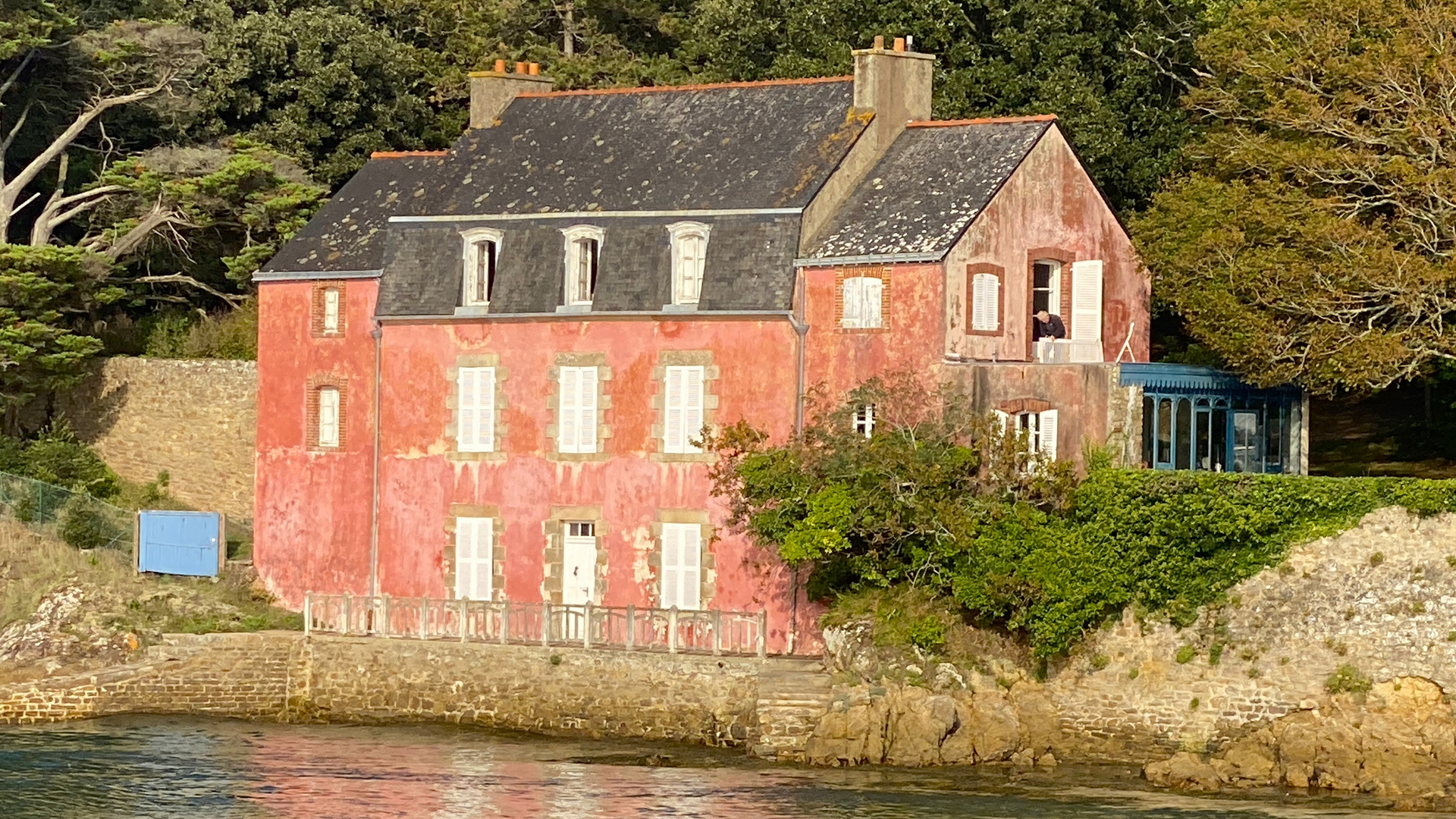 La maison rose en Morbihan