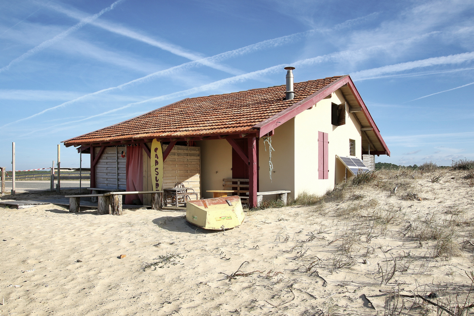 la maison sur la dune !