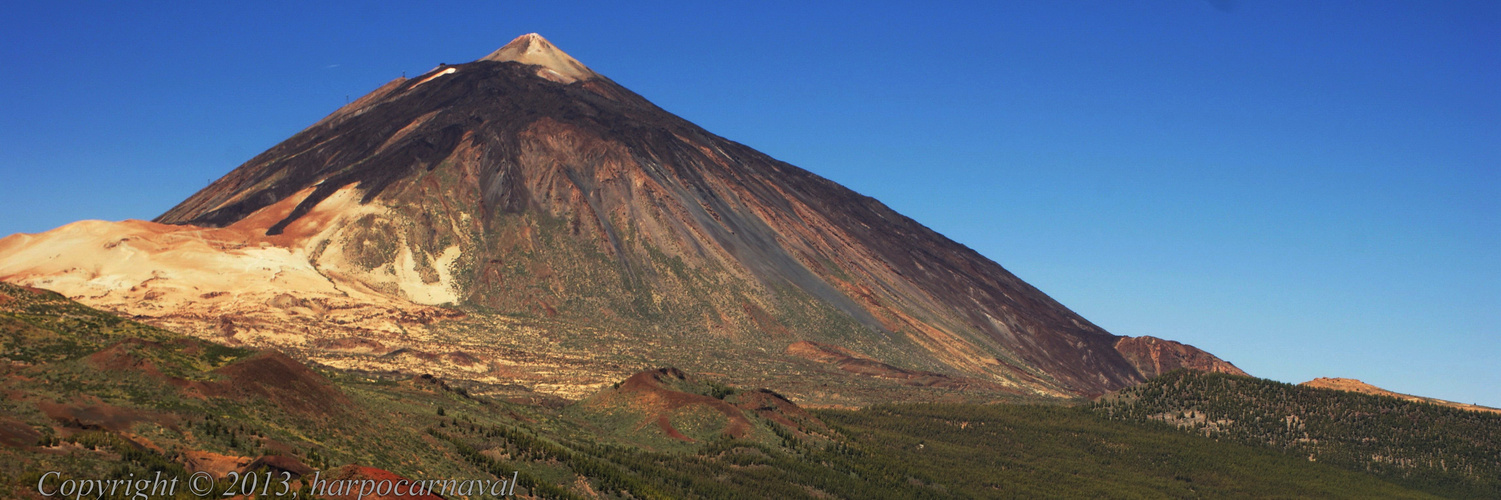 La Majestuosidad de un volcán ( El Teide)