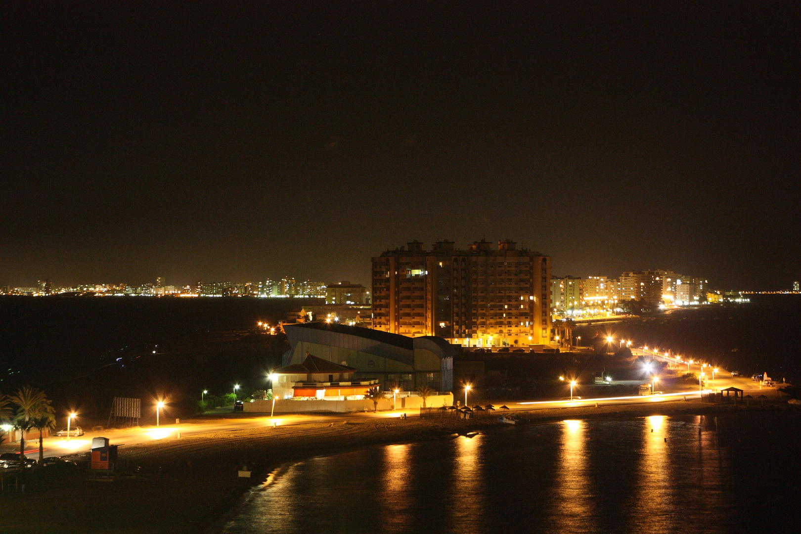 La Manga in der Nacht