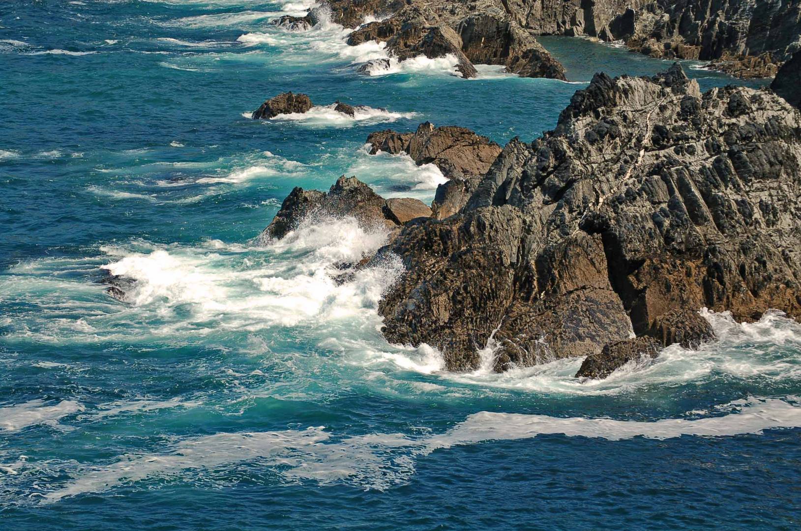 LA MAR "TRABAJANDO" CERCA DE CABO ORTEGAL