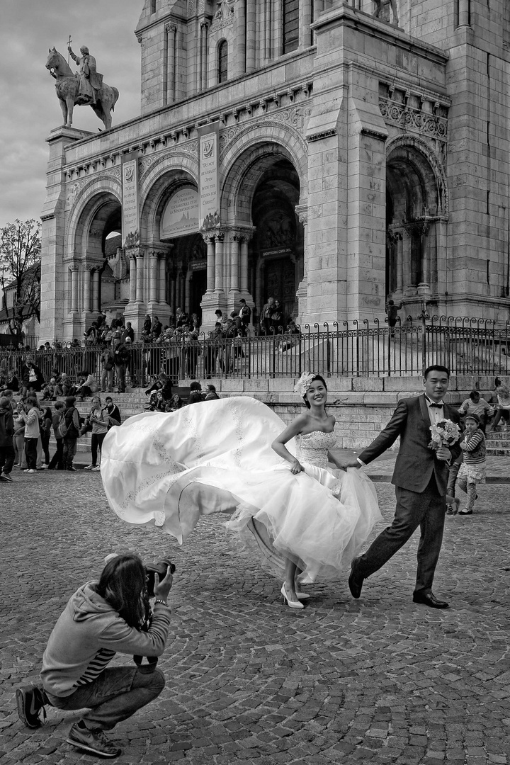 La mariée du Sacré-Coeur