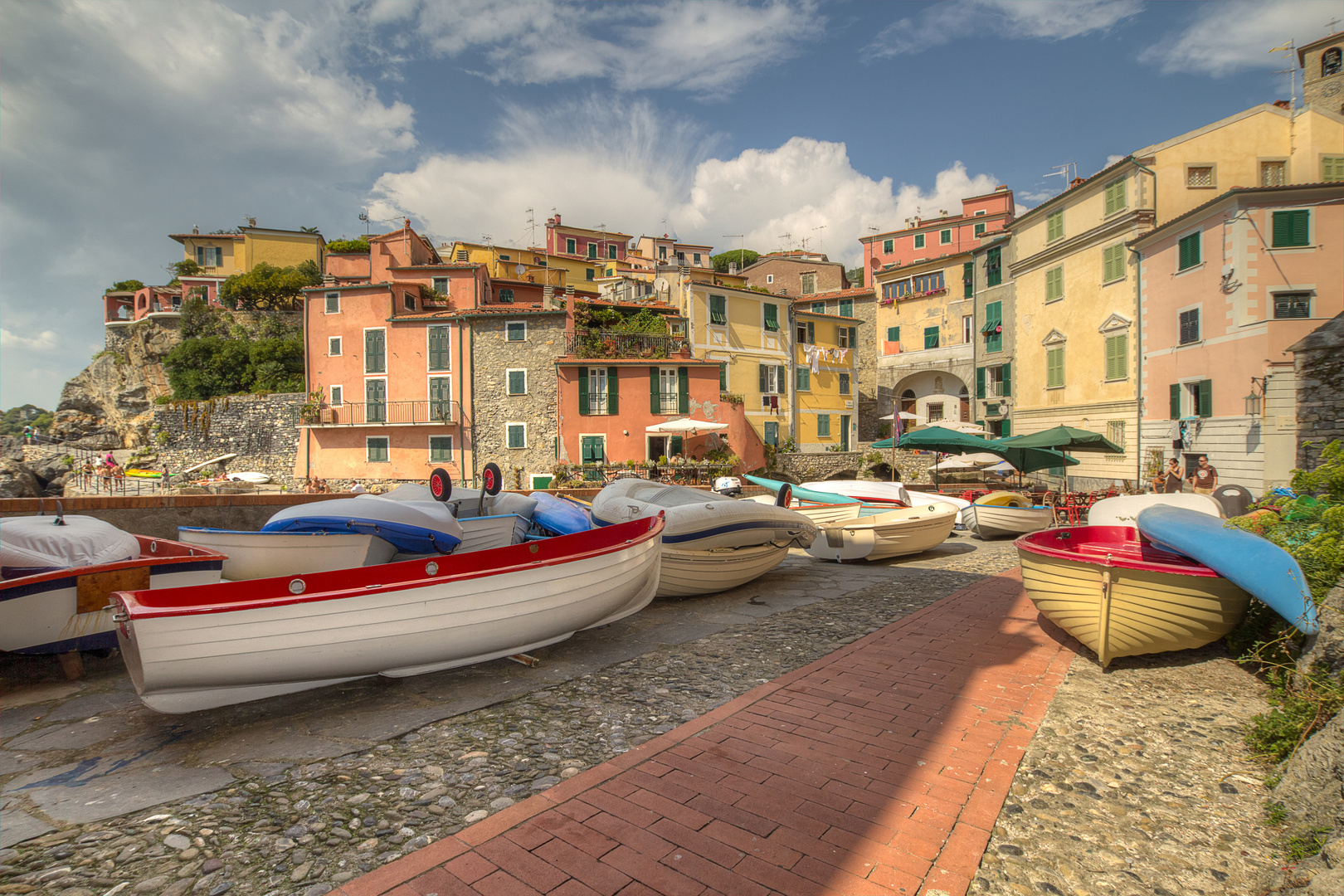 la marina di Tellaro , La Spezia.