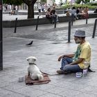 La mendicidad acompañada.