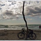 la mer à bicyclette.....