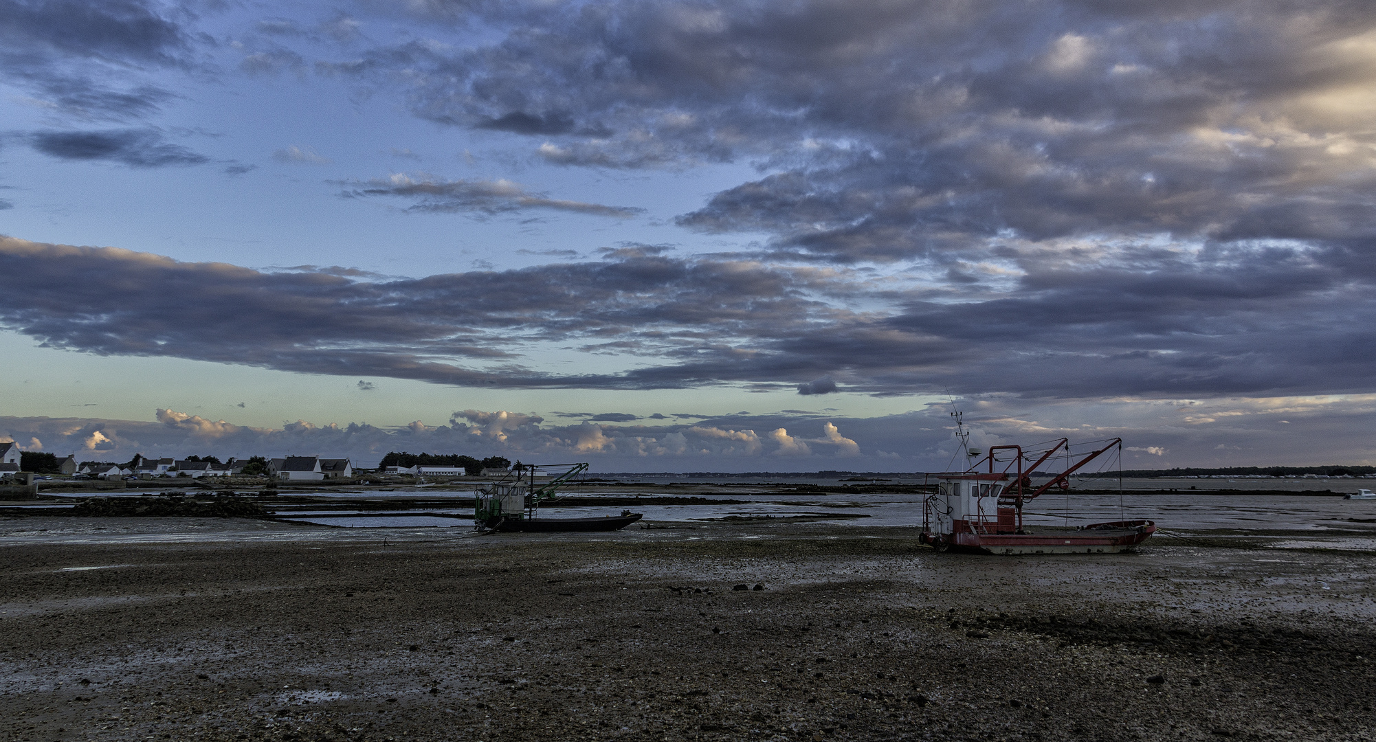 La mer à marée basse