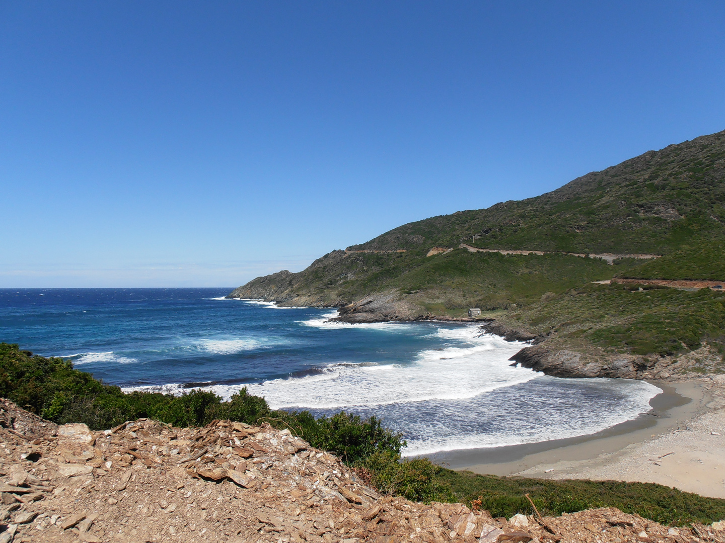 La mer au cap Corse