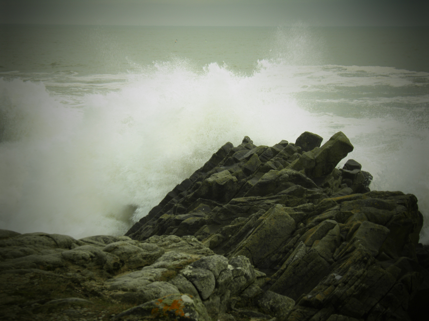 La mer déchainée