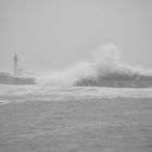 La mer dechainer en pleine tempete