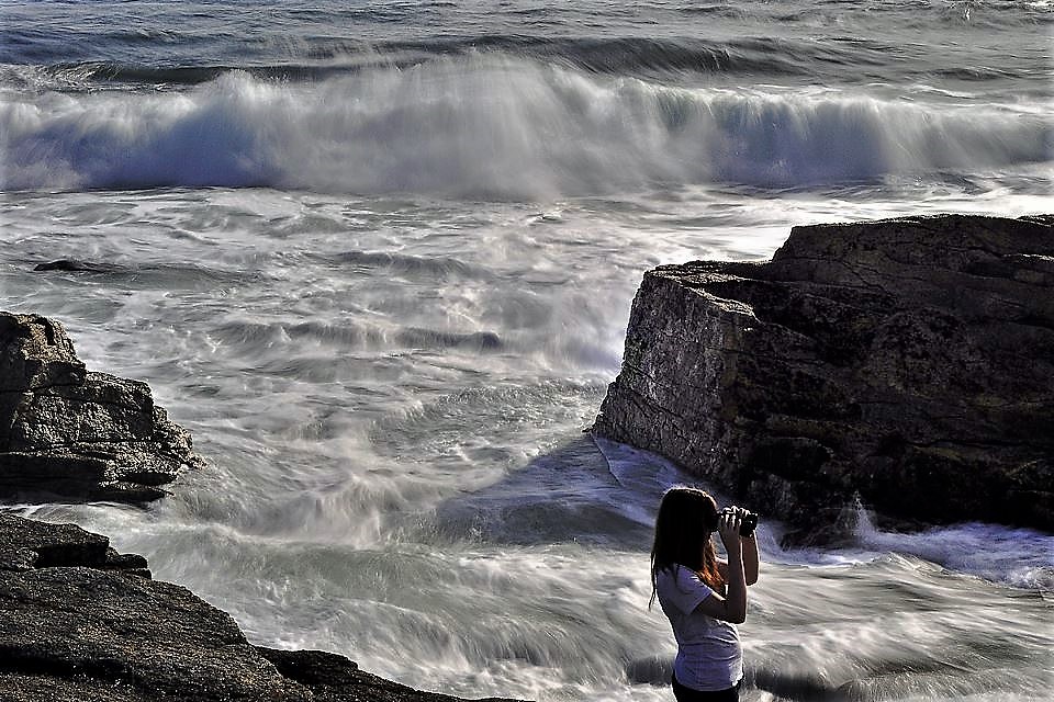 la mer en pose