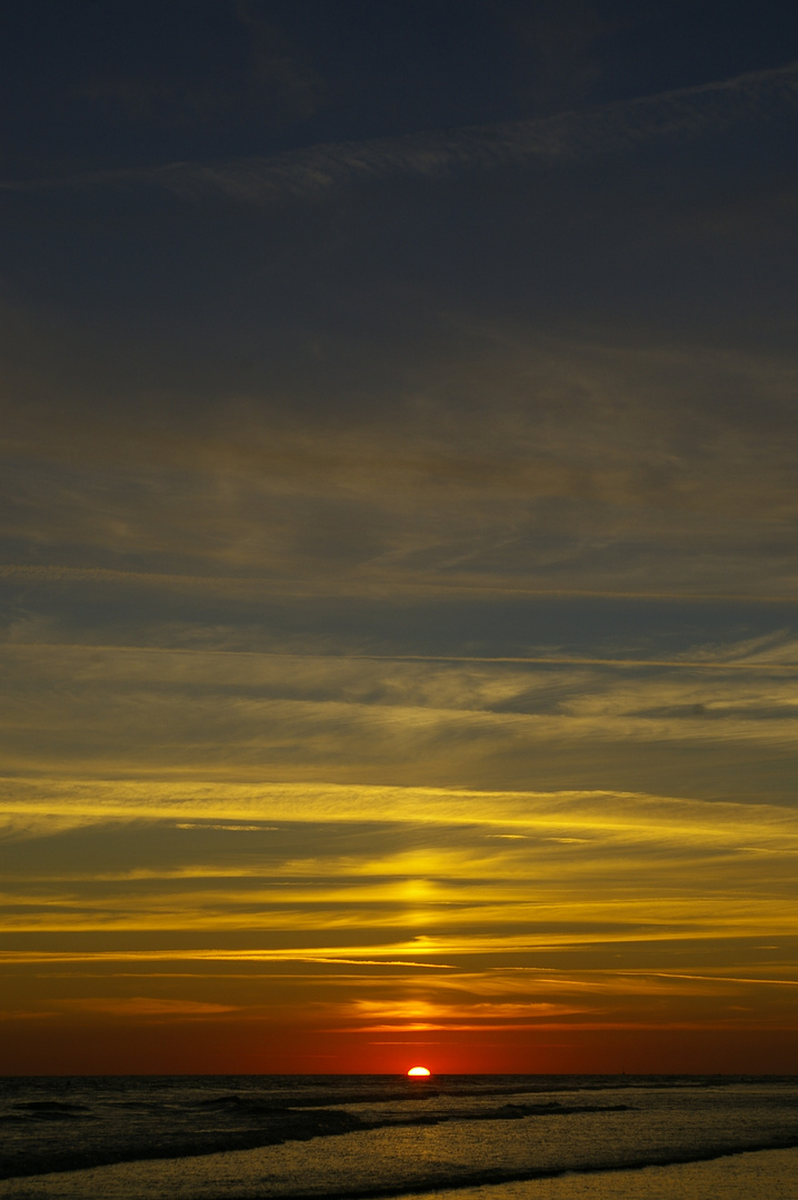 La mer le soir