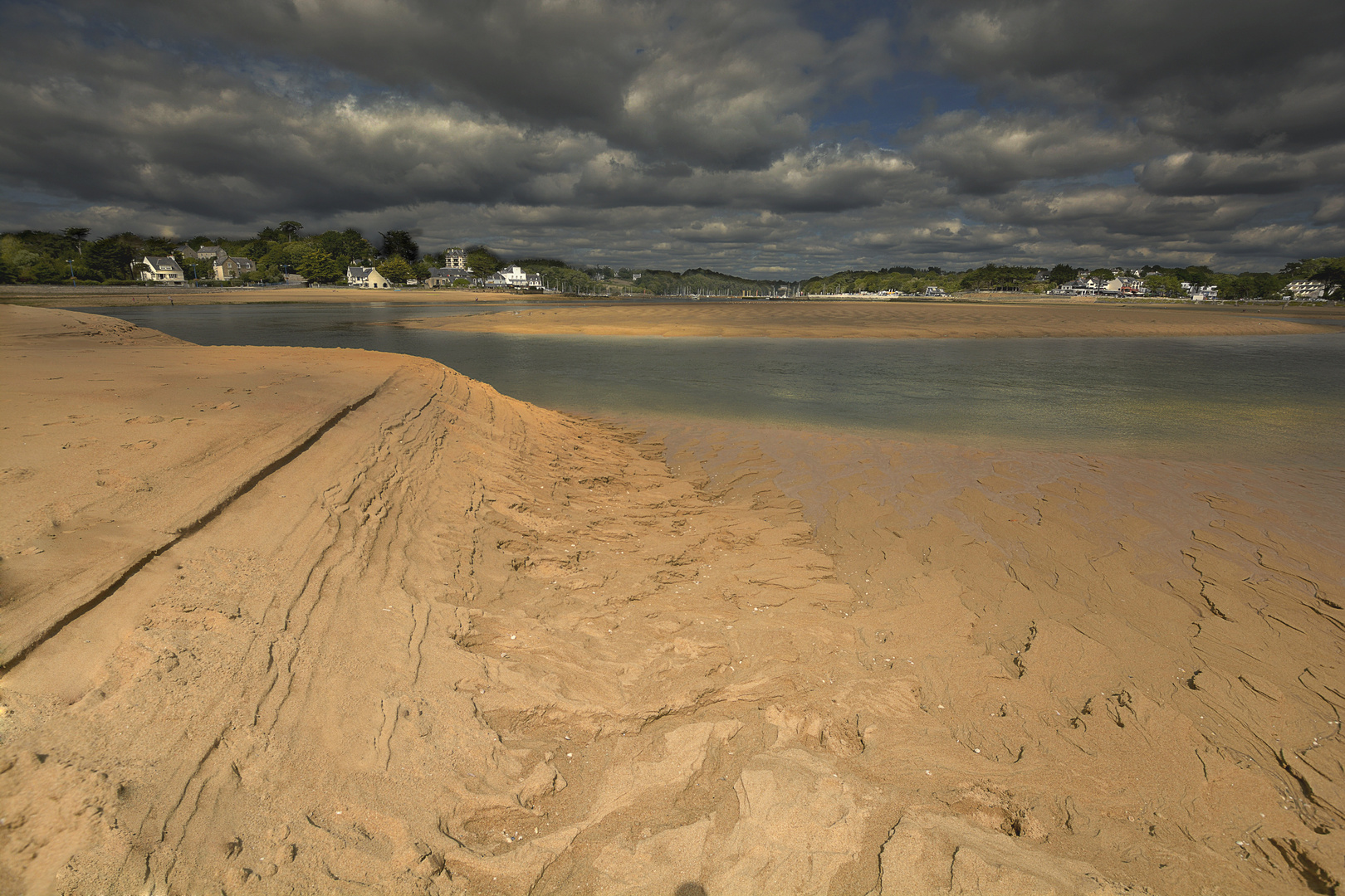 La mer prend ses couleurs d'automne