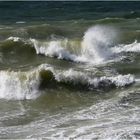 La mer sculptée par le vent.