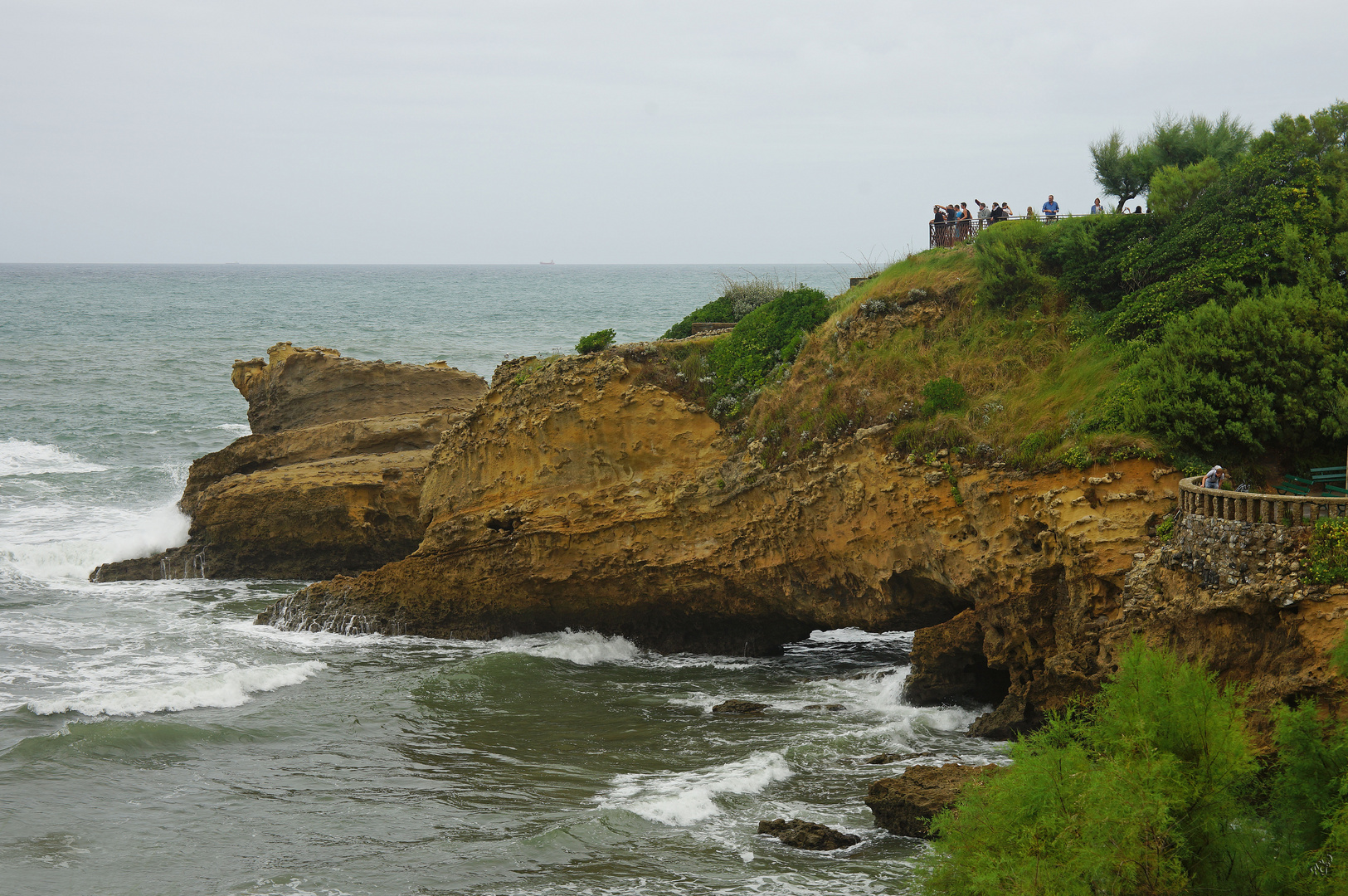 La mer vue d'en haut