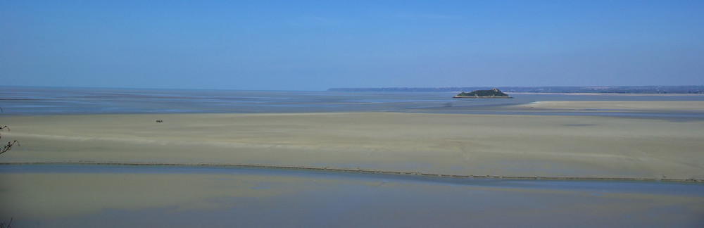 La Mer, vue du MontSaint-Michel.