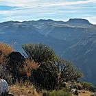 La Merica Hochebene mit Fortaleza Blick - La Gomera