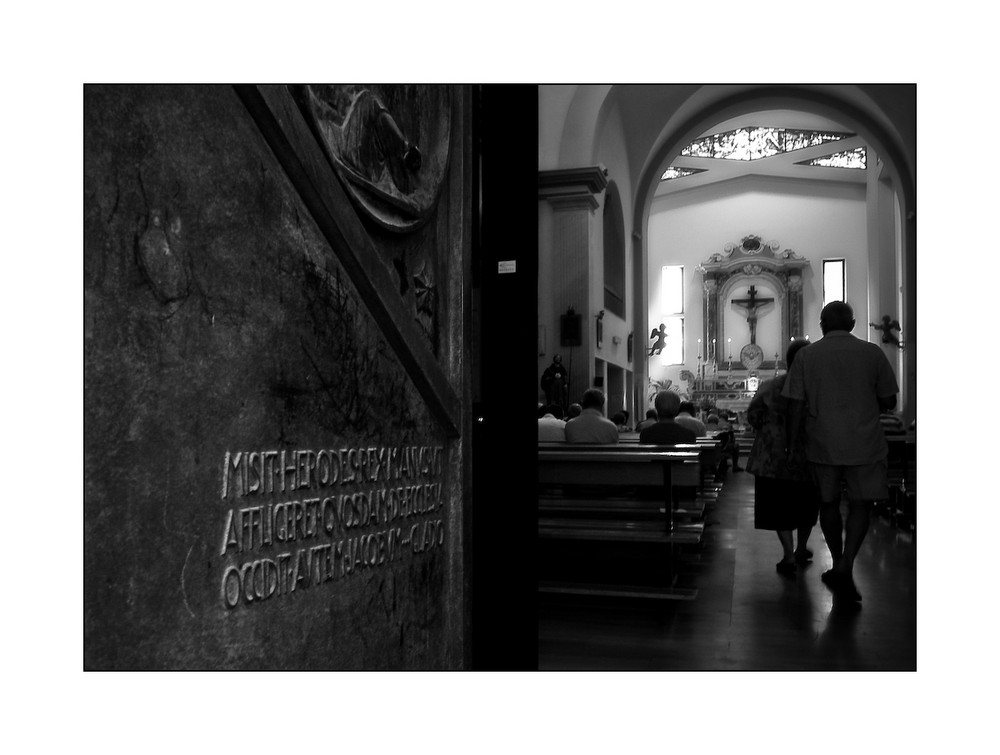 "La messa della domenica" di Alessandro Giudice