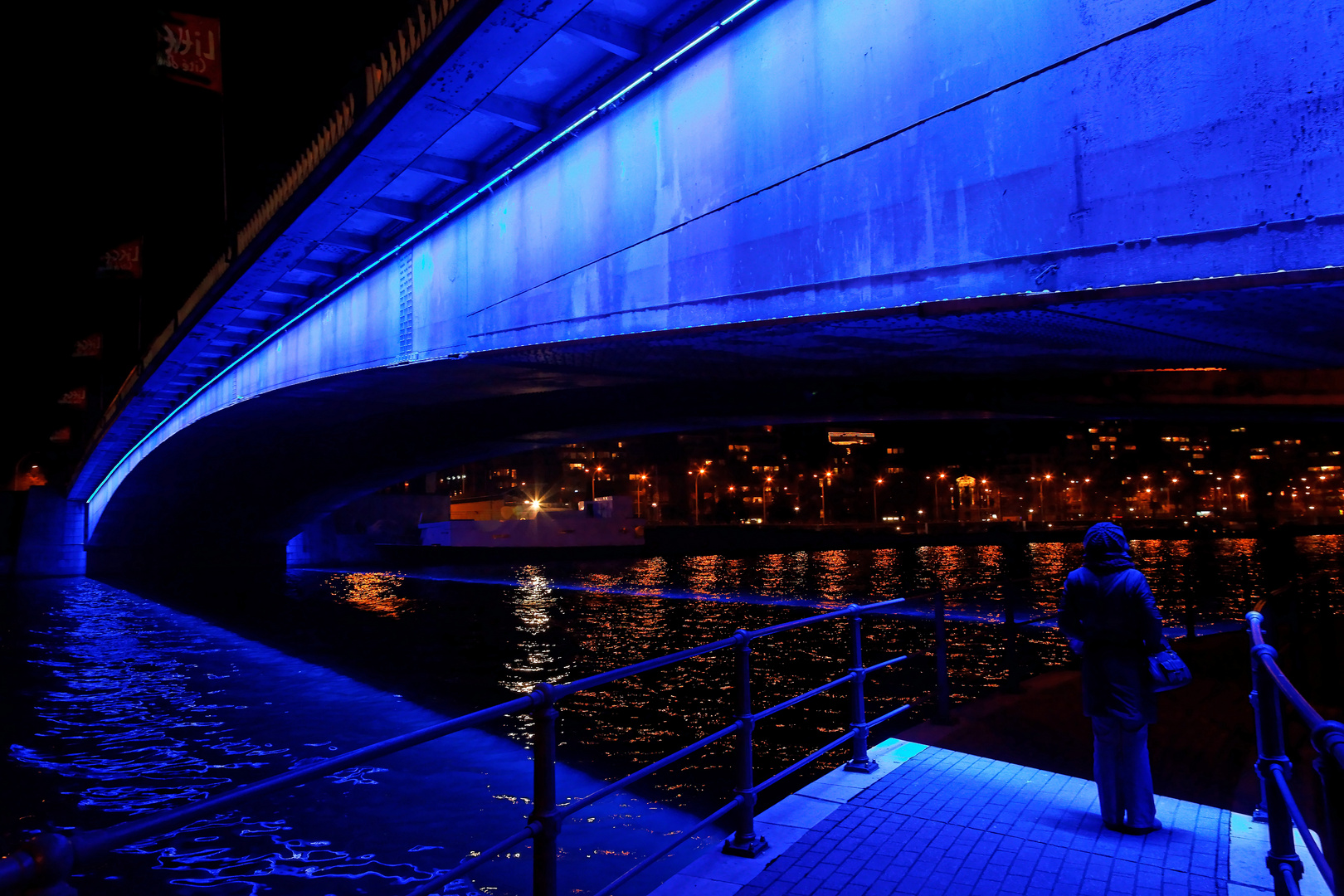 La Meuse et le Pont Kennedy, Liège
