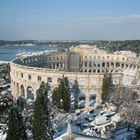 la mia città 'Pola' sotto la neve