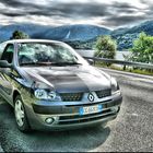 la mia clio in norvegia!