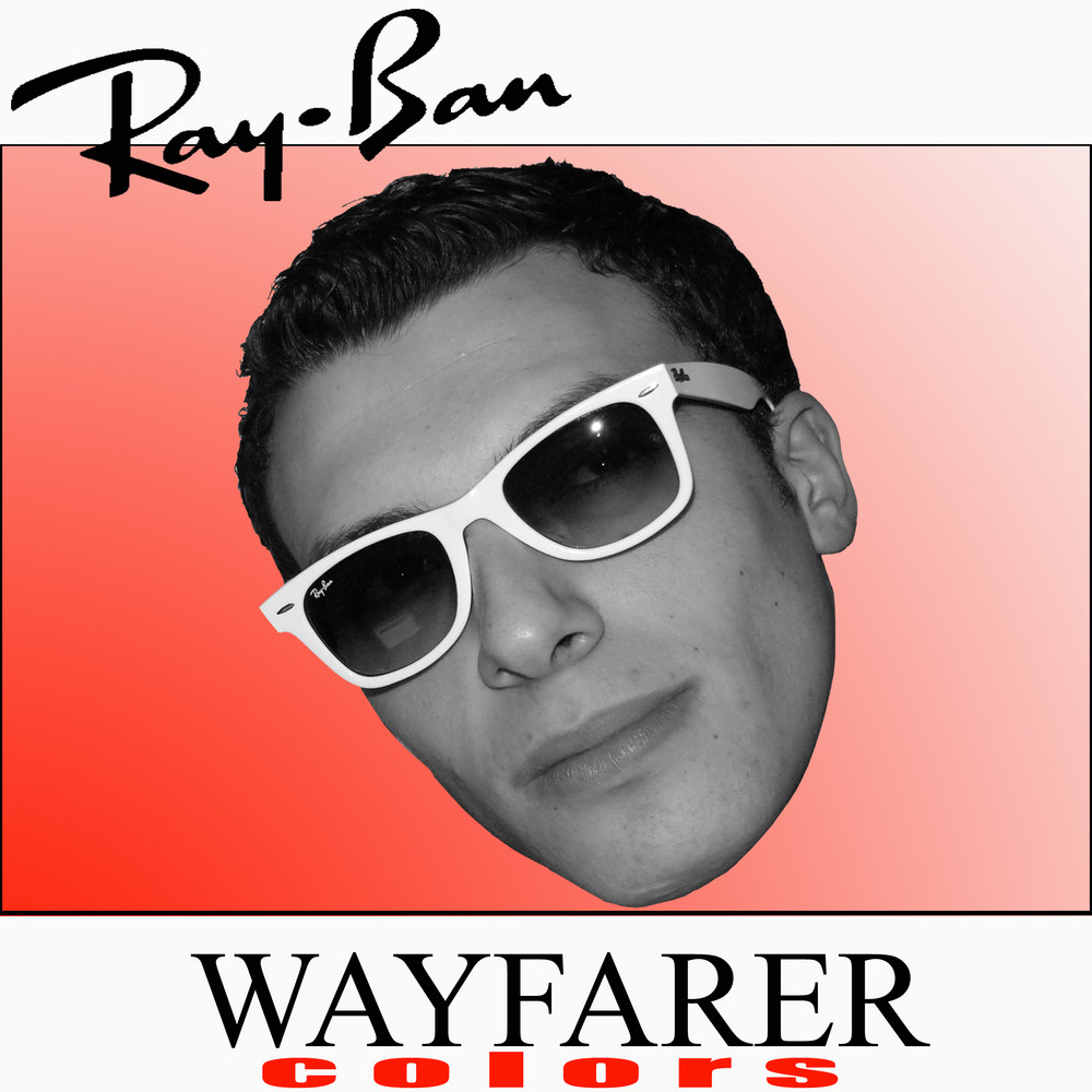 la mia pubblicità per Ray Ban