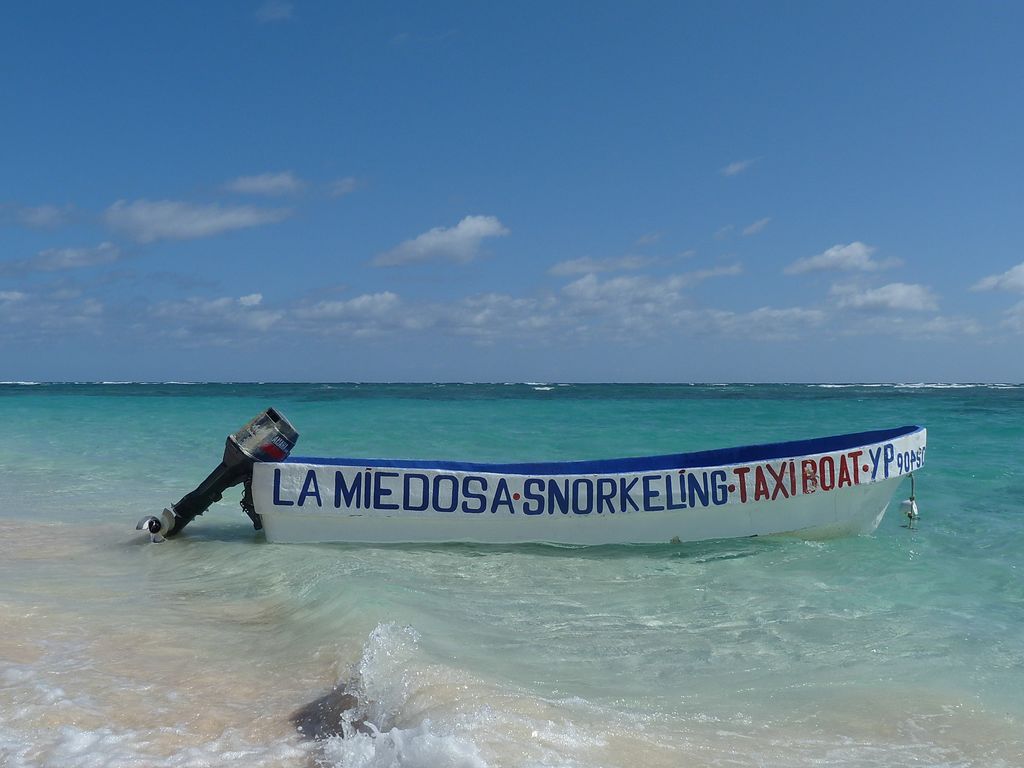 La Miedosa. Playa de Punta Cana.